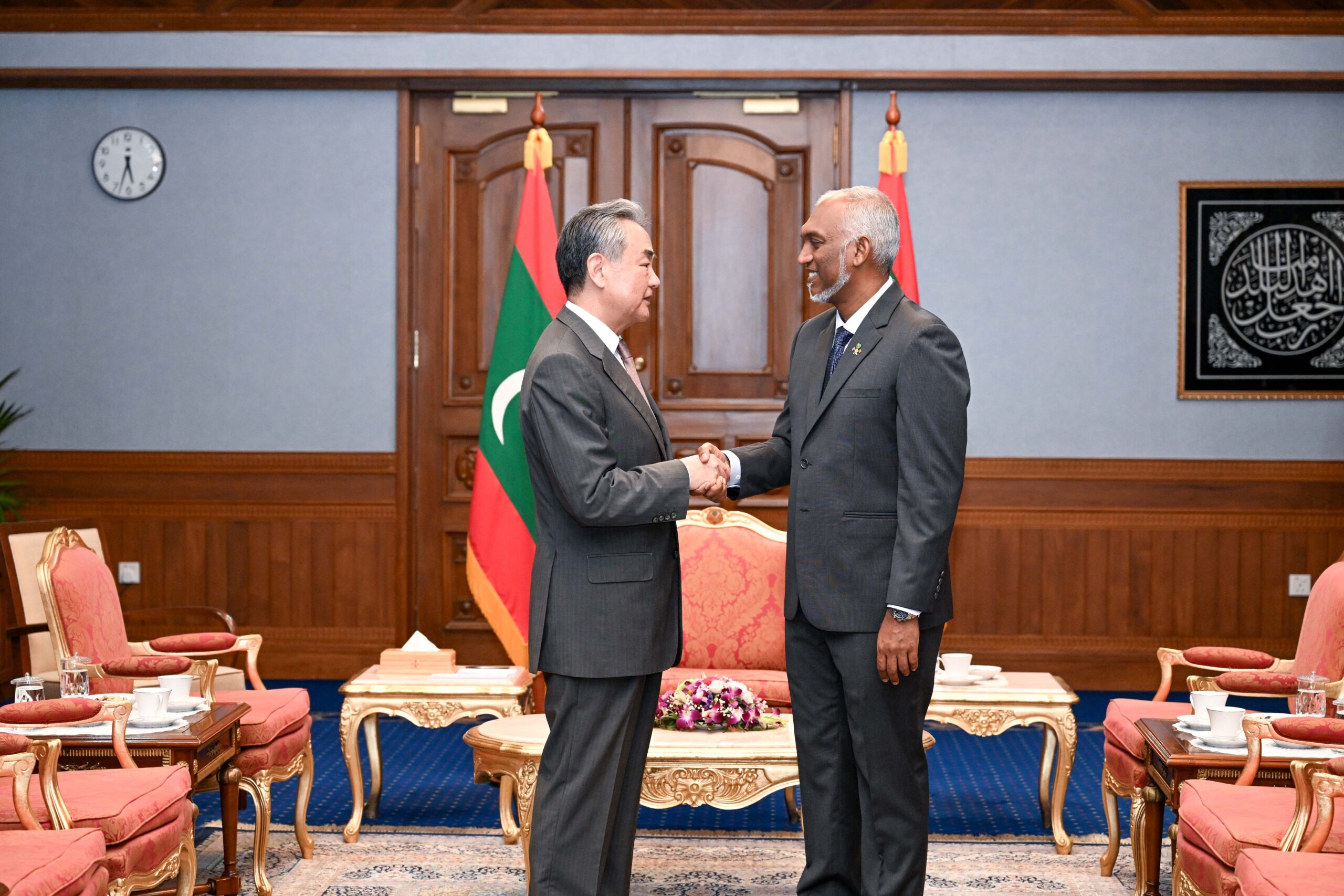 ރޭވިފައިވާ ތަރައްޤީގެ މަޝްރޫޢުތައް އަވަސް ކުރުމަށް ޗައިނާގެ އެހީތެރިކަން ލިބޭނެ ކަމުގެ ޔަޤީންކަން ދެއްވައިފި