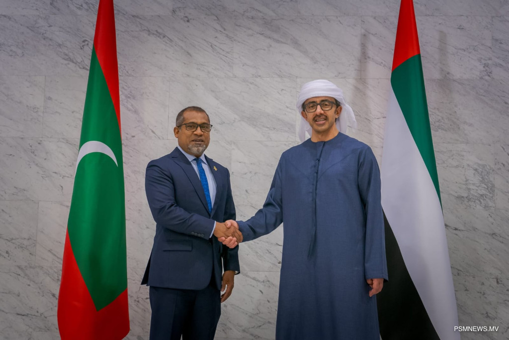 ޚާރިޖީ ވަޒީރު ޑރ. ޚަލީލް ޔޫއޭއީއަށް ކުރެއްވި ރަސްމީ ދަތުރުފުޅު ނިންމަވާލައްވައިފި