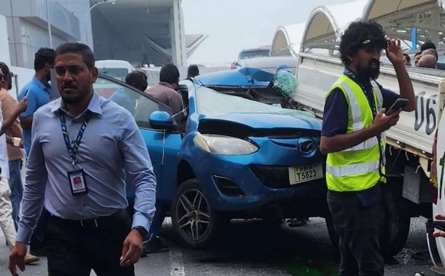 އެއާޕޯޓްގައި އެކްސިޑެންޓް ހިނގީ ޑްރައިވަރަށް ދިމާވި ސިއްހީ ހާލަތެއްގެ ސަބަބުން: އެމްއޭސީއެލް