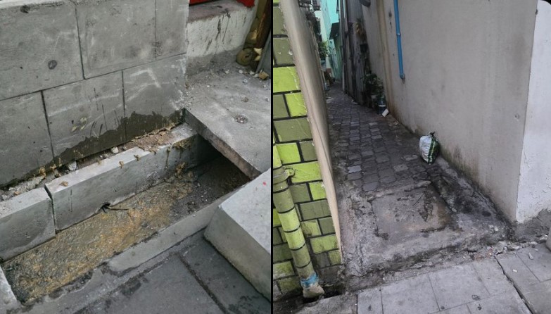 ރޯޝަނީމަގުގައި ހުރި ޖަންގްޝަނަކަށް ކައްކާފައި ބާކީވާ ތެލާއި ކުނިއެޅޭގޮތަށް ހެދި މީހަކު ހޯދަނީ