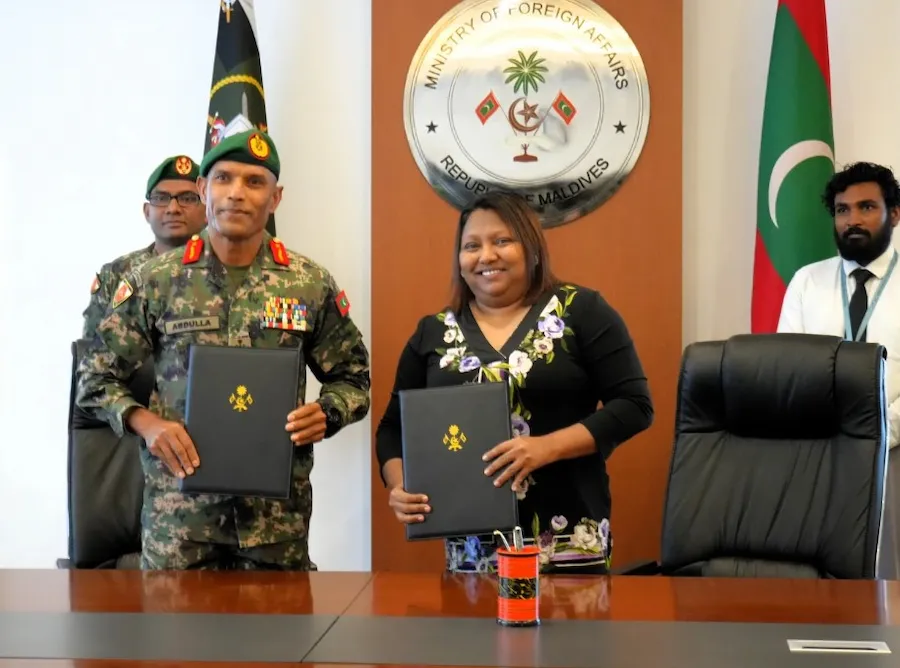 ފޮސިމް އާއި ސީޑީއެސްއެސް އިން ‘ލެޓަރ އޮފް އިންޓެންޓް’ގައި ސޮއިކޮށްފި