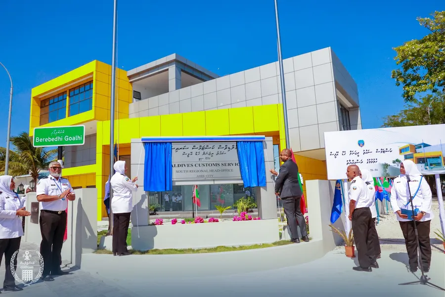ދެކުނުގައި ގާއިމުކުރި ކަސްޓްސްގެ ސަރަހައްދީ އޮފީސް ހުޅުވައިފި