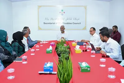 ރައީސް ޑރ.މުޢިއްޒު، ތޮއްޑޫ ކައުންސިލާ ބައްދަލުކުރައްވައިފި