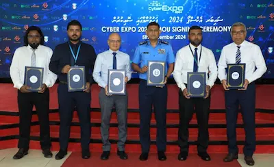‘ސައިބަރ އެކްސްޕޯ 2024’ ބޭއްވުމަށް ފަހުމުނާމާގައި ސޮއިކޮށްފި