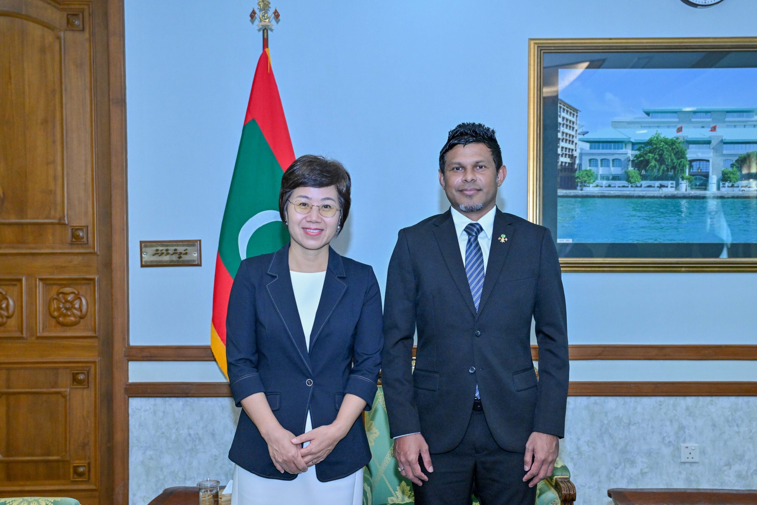މި ސަރުކާރުގެ އެއް އަހަރުތެރޭގައި ހޯދި ކާމިޔާބަށް ޗައިނާ ސަފީރުގެ ތައުރީފު