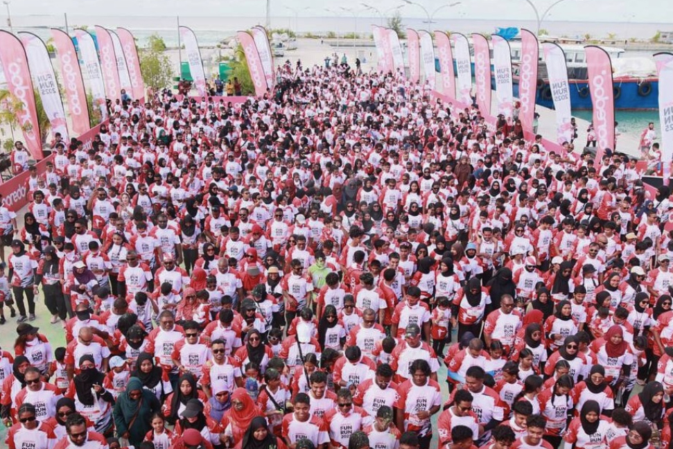 3000 އަށް ވުރެ ގިނަ ބައިވެރިންނާއެކު އުރީދޫ ފަން ރަން ކާމިޔާބު ކަމާއެކު ނިންމާލައިފި