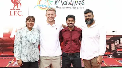 މޯލްޑިވްސް ފުޑް ކާނިވަލުގައި ލިވަޕޫލް ލެޖެންޑް ޑާރކް ކައިޓް ބައިވެރިވެއްޖެ