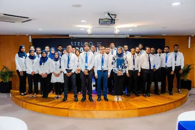 ސްޓެލްކޯ އިންހައުސް ޓްރެއިނަރސް ޕޫލް އިފުތިތާޙުކޮށް، ތަމްރީނުކުރުމުގެ ލައިސަންސް 35 މުވައްޒަކަށް!