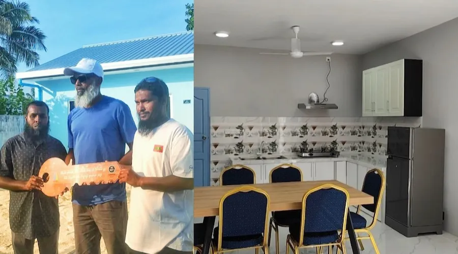ބިނާ ޕްރޮޖެކްޓް ގެ ދަށުން ކުރިނބީގެ ލޯފަން ރައްޔިތަކަށް އައު ގެއެއް އަޅައިދީ ހަވާލުކޮށްފި