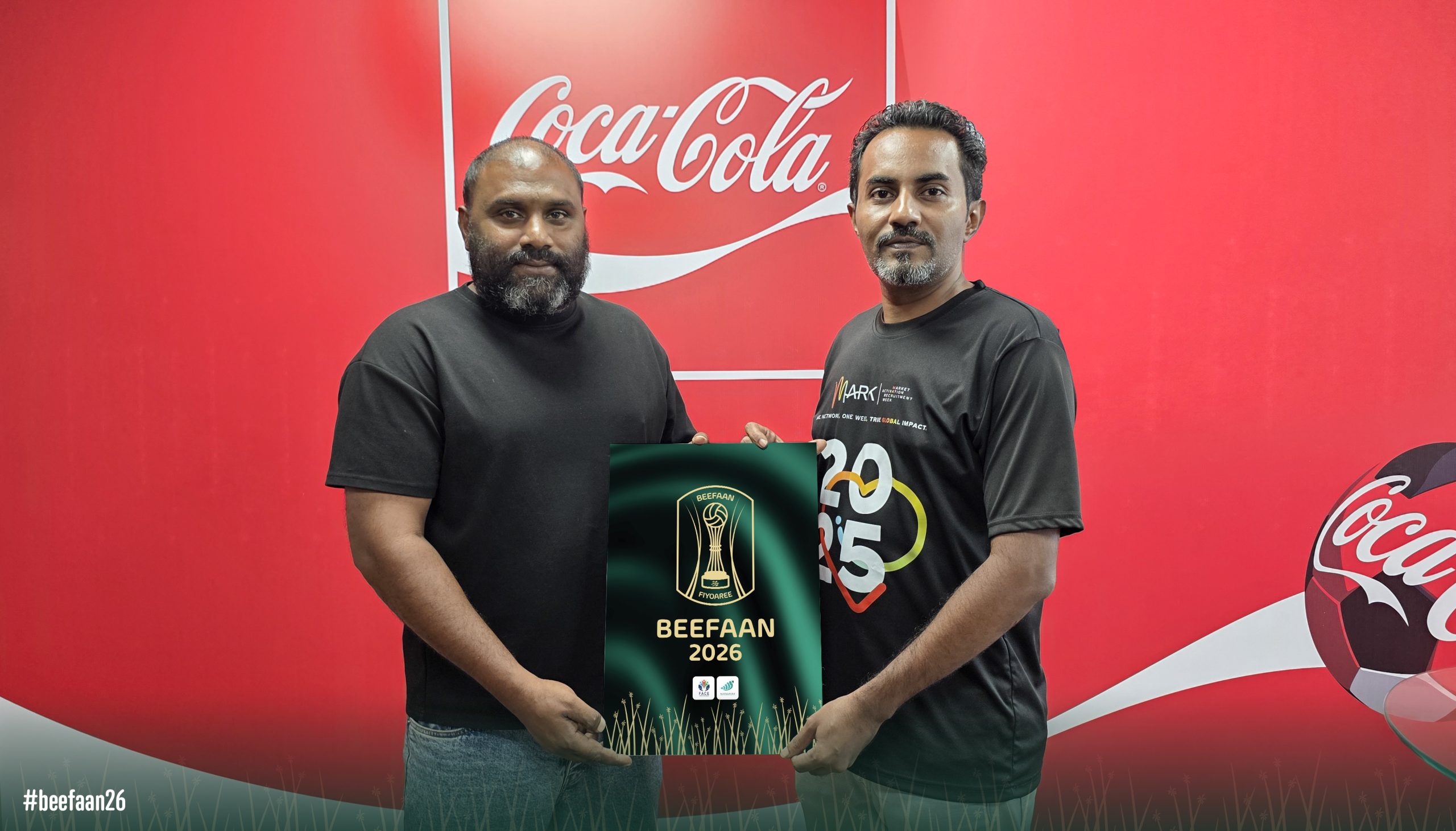 ފިޔޯރީ ބީފާން ވޮލީ މުބާރާތް 2026: ބެވަރެޖް ޕާޓްނަރަކަށް ކޮކާ ކޯލާ!