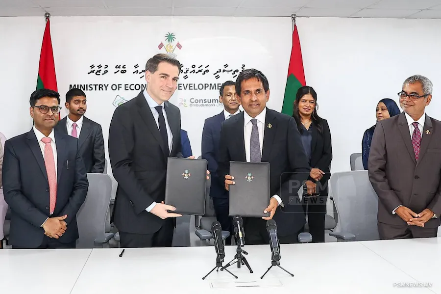 ނ އަތޮޅުގައި ތަރައްގީކުރާ އައިލާ ސަސްޓެއިނަބަލް ޓައުންޝިޕް ޕްރޮޖެކްޓްގެ އިންވެސްޓަރުނާއެކު ސޮއި ކޮށްފި