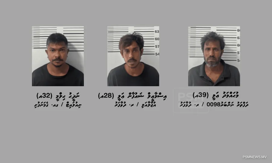 ދުވާފަރުގައި ހިންގި މަސްތުވާތަކެތީގެ އޮޕަރޭޝަނެއްގައި 3 މީހަކު ހައްޔަރަށް