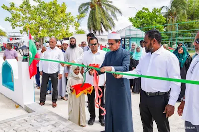 އައްޑޫސިޓީ މަރަދޫގައި އަލަށް ބިނާކުރި މަސްޖިދުއްރައްޔާން ހުޅުވައިފި
