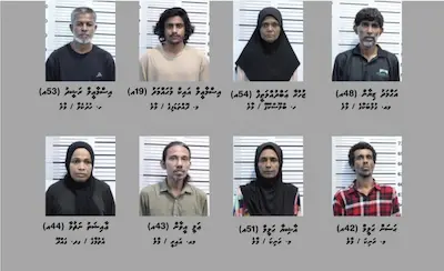 7 ގެއެއް ބަލައި ފާސްކޮށް، ކިލޯއަކަށްވުރެ ގިނަ މަސްތުވާތަކެއްޗާއެކު 3 އަންހެނަކާއި 5 ފިރިހެނަކު ހައްޔަރަށް!