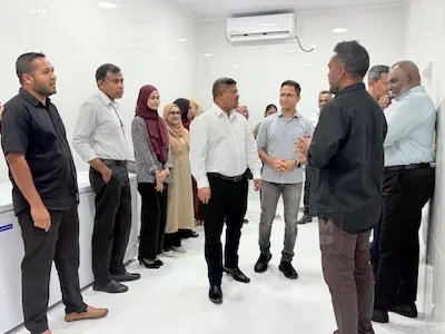 މިފްކޯއިން ފުވައްމުލައް ސިޓީގައި ގާއިމް ކުރި ފިޝް ޕްރޮސެސިންގ ފެސިލިޓީ ހުޅުވައިފި