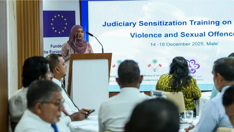 ގެވެށި އަނިޔާއާއި ޖިންސީ ކުށްތަކާ ބެހޭ ޖުޑީޝަރީ ސެންސިޓައިޒޭޝަން ޓްރޭނިންއެއް ފަށައިފި