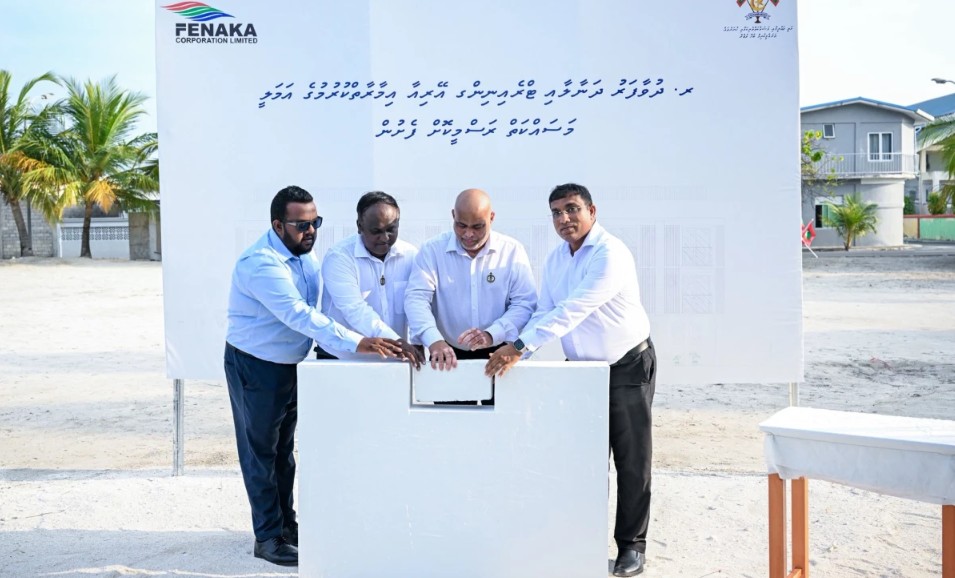 ފެނަކައިގެ ދުވާފަރުގައި އިމާރާތް ކުރާ ދަނާލާއި ޓްރެއިނިން އޭރިއާ އިމާރާތް ކުރުމުގެ ޢަމަލީ މަސައްކަތް ފަށައިފި
