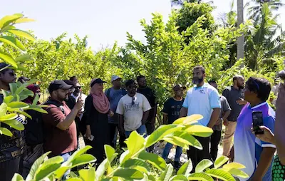 އެމްގެޕް ވޯކްޝޮޕްގެ ބައިވެރިން އަމަލީ ތަމްރީނަށް އއ. ތޮއްޑޫއަށް