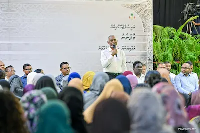 ރައްޔިތުން ހިއްސާ ކުރައްވާ މައްސަލަތައް ވަރަށް ގާތުން ބަލައި، އެކަންކަމަށް އެޅެން އޮތް ފިޔަވަޅެއް އަޅާނަން: ރައީސް