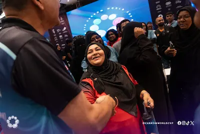 ކެރަމް ވޯލްޑް ކަޕް: އަންހެނުންގެ ޓީމް އިވެންޓްގައި ސްރީ ލަންކާ ބަލިކޮށް، ރާއްޖެ ސެމީ އަށް