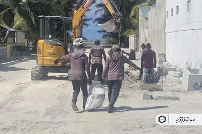 ކޮލަމާފުށީގެ މަގުހެދުމުގެ މަސައްކަތް ބާރަށް ކުރިޔަށް ދާކަމަށް އާރުޑީސީއިން ބުނެފި