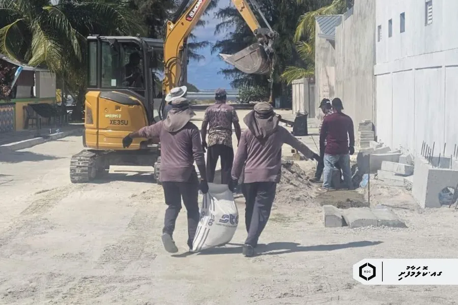 ކޮލަމާފުށީގެ މަގުހެދުމުގެ މަސައްކަތް ބާރަށް ކުރިޔަށް ދާކަމަށް އާރުޑީސީއިން ބުނެފި