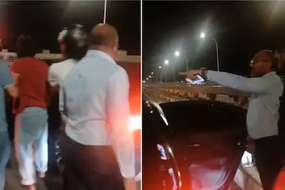 ބުރިޖު މަތީ ހިނގި އެކްސިޑެންޓުގައި އަނިޔާވި މީހުން ހޮސްޕިޓަލަށް ގެންދިޔައީ ވަޒީރު އިހުސާންގެ ކާރުކޮޅުގައި