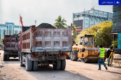 އަމާޒަކީ ރޯދައިގެ ކުރިން ބޮޑުތަކުރުފާނުމަގުގެ މަސައްކަތް އެމްޕީއެލް އާހަމައަށް ނިންމުން: އެމްޓީސީސީގެ އެމްޑީ ސައުދީ