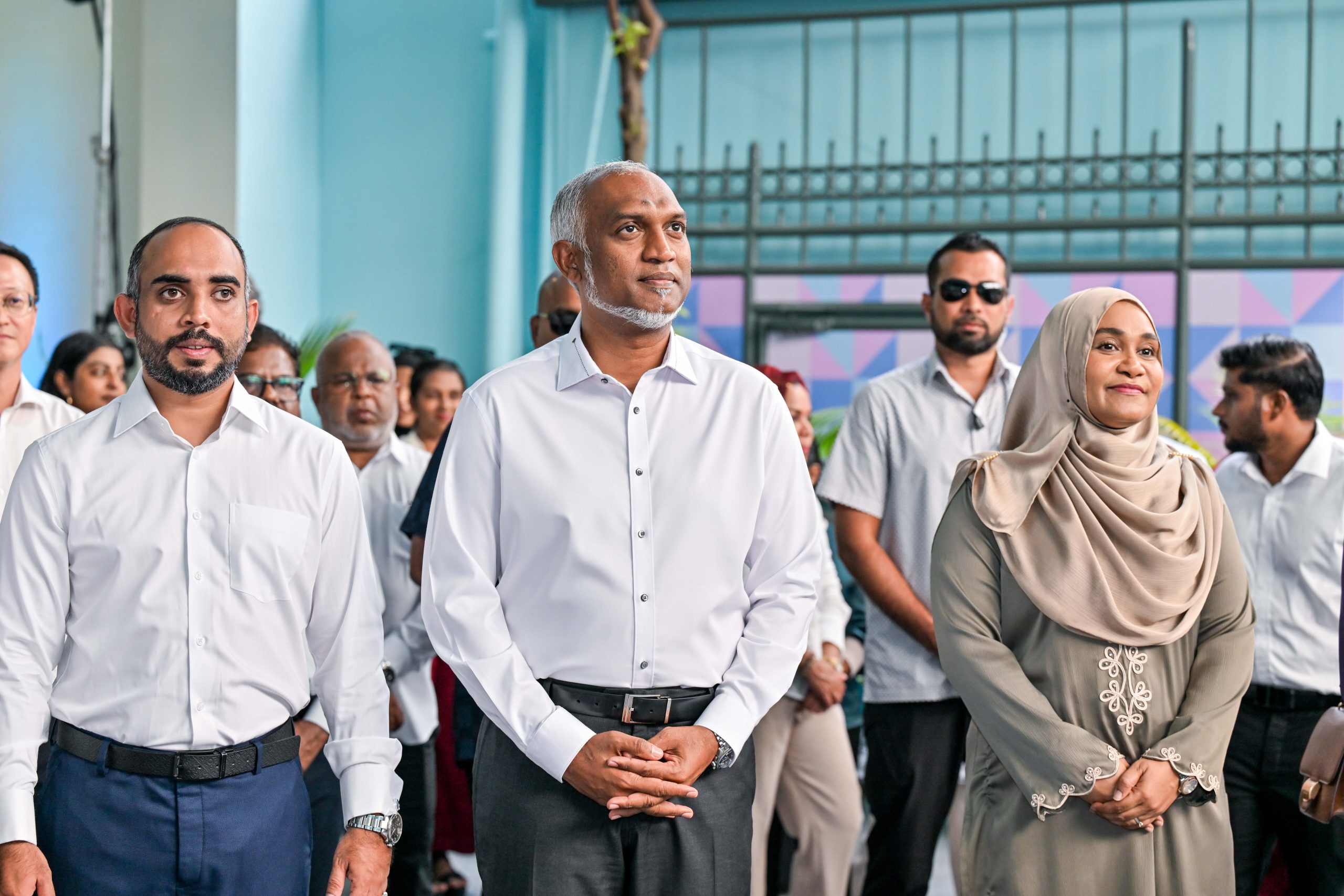 ރައީސް، މާލޭ ‘ޒުވާނުންގެ ވެހި’ ރަސްމީކޮށް ހުޅުއްވައި ދެއްވައިފި