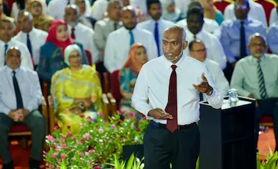 ރައްޔިތުންގެ އެއްބާރުލުން ލިބިއްޖެނަމަ ގޭންގާއި މަސްތާއި ބިދޭސީންގެ މައްސަލަތައް މިދައުރުގެ ތެރޭގައި ހައްލުކޮށްދޭނަން: ރައީސް