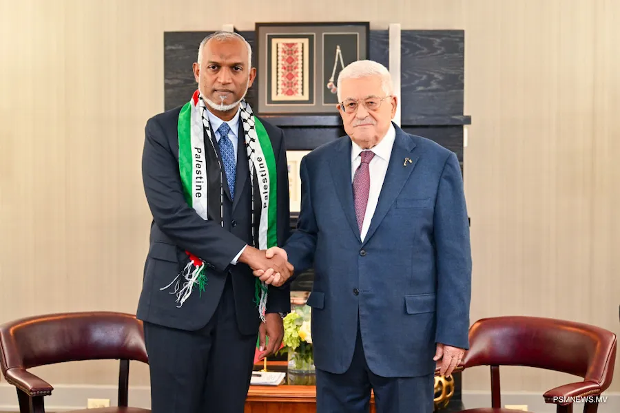 މިނިވަން ދުވަހުގެ ތަހުނިޔާއާއެކު ރައީސް ދެއްވީ ފަލަސްތީނާއެކު ދިވެހިން ދެމިތިބޭނެކަމުގެ ޔަގީންކަން!