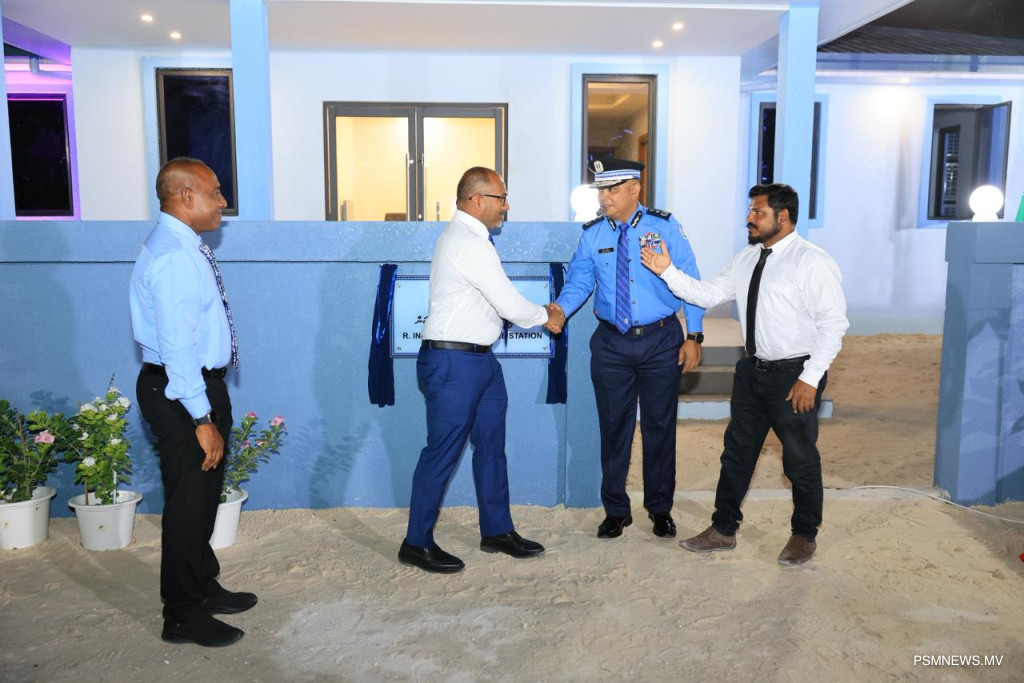 އިންނަމާދޫ ފުލުހުންގެ މަރުކަޒާއެކު ރާއްޖޭގެ ހުރިހާ ރަށެއްގައި ފުލުހުންގެ ހިދުމަތް ގާއިމު ކުރެވިއްޖެ