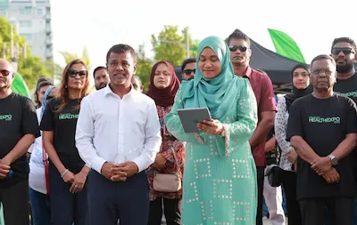 ހެލްތު އެކްސްޕޯ 2025, މެޑަމް ސާޖިދާ ހުޅުއްވައި ދެއްވައިފި