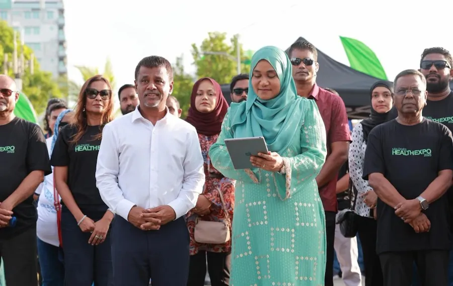 ހެލްތު އެކްސްޕޯ 2025, މެޑަމް ސާޖިދާ ހުޅުއްވައި ދެއްވައިފި