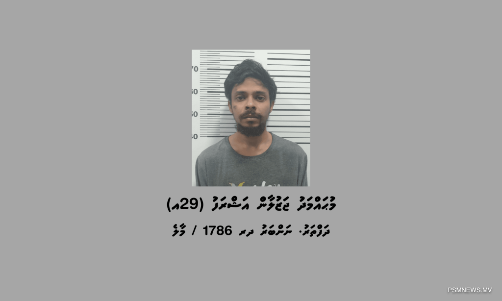 މީހަކަށް އަނިޔާކުރާ ކަމުގެ ރިޕޯޓަކަށް ފުލުހުން ދިޔައިރު، އެ އެޕާާޓްމަންޓުން 17 ކިލޯގެ މަސްތުވާތަކެތި ފެނިއްޖެ