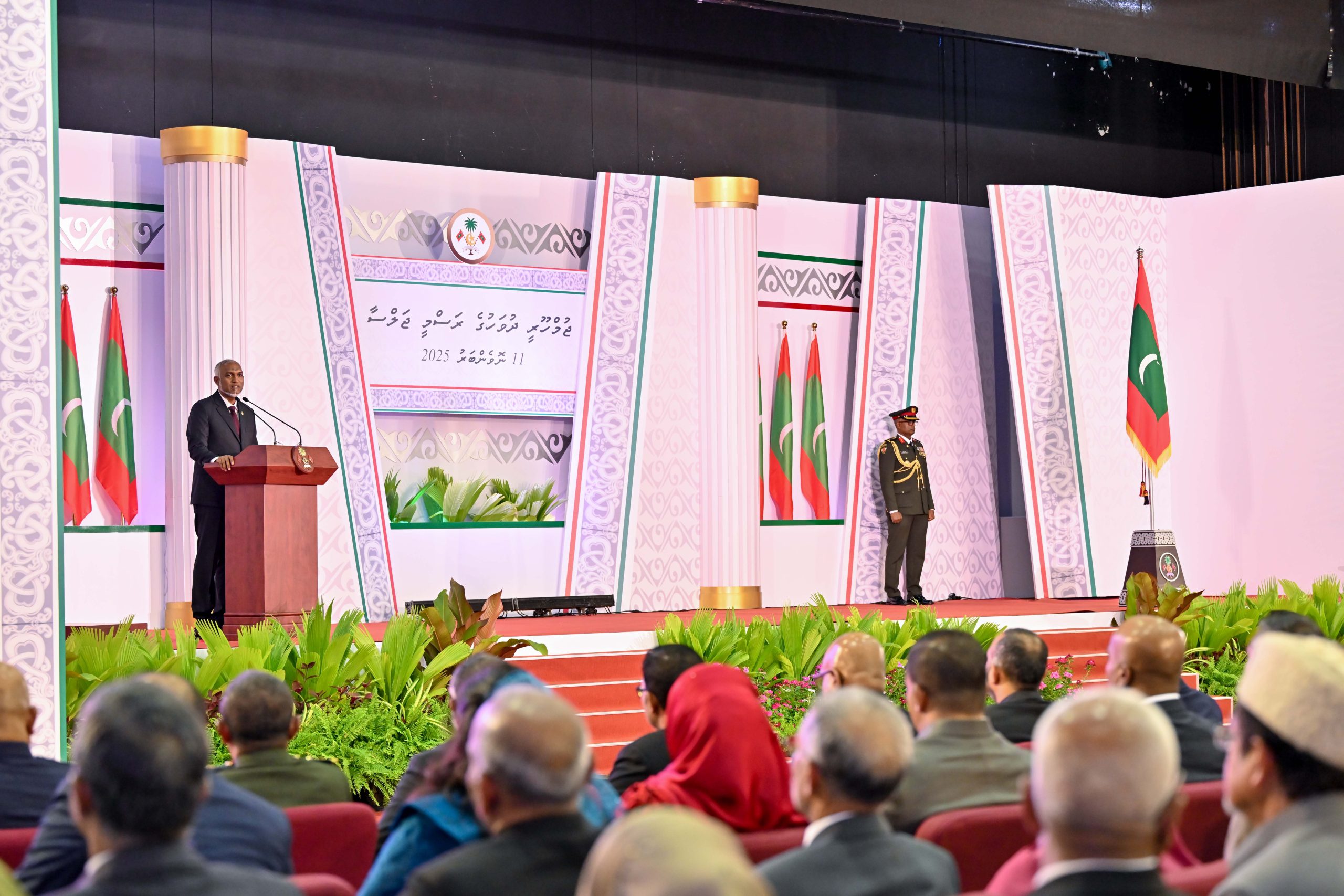 2026 އަކީ، ކޮރަޕްޝަންގެ ވަބާއިން ސަލާމަތް ކުރެވިފައިވާ ނިޒާމެއްގެ ތެރެއިން ޚިދުމަތް ދެވޭނެ އަހަރެއް: ރައީސް