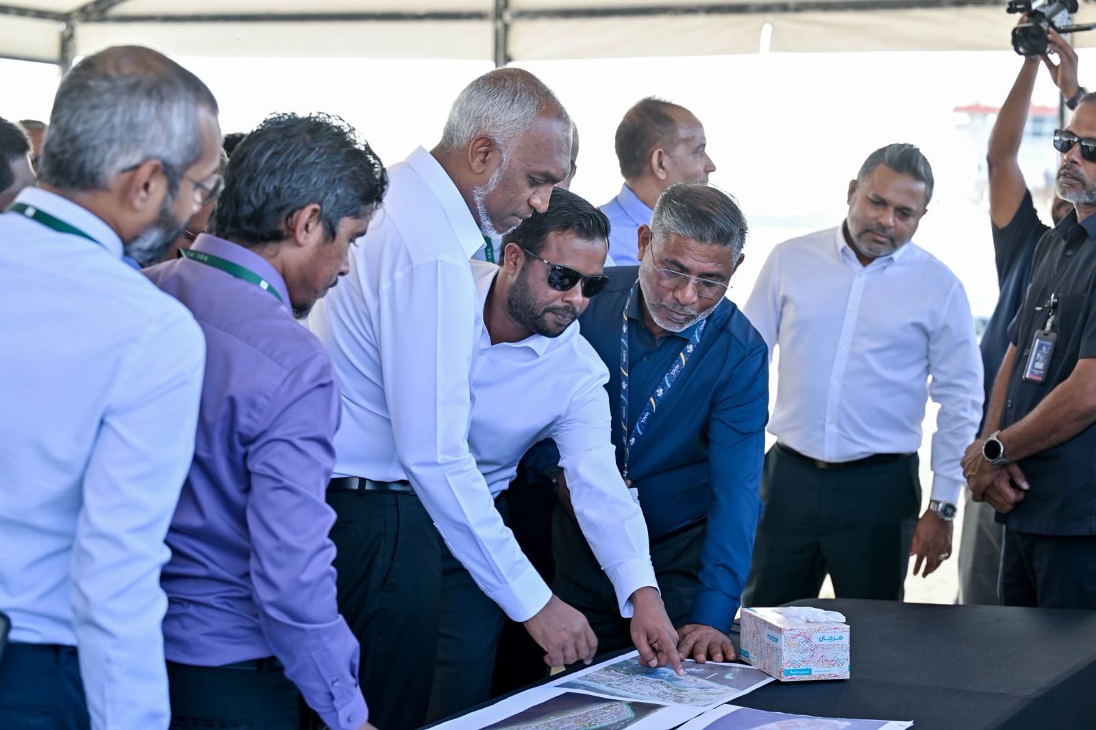 ހުޅުމާލޭ 3ވަނަ ފިޔަވަހީގެ ބިން ހިއްކުމުގެ މަސައްކަތް ކުރިއަށްދާ ގޮތް ރައީސް ބައްލަވާލައްވައިފި