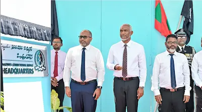 ކަރެކްޝަންގެ އައު ހެޑްކުއަރޓަރސް ރައީސް ހުޅުއްވައި ދެއްވައިފި