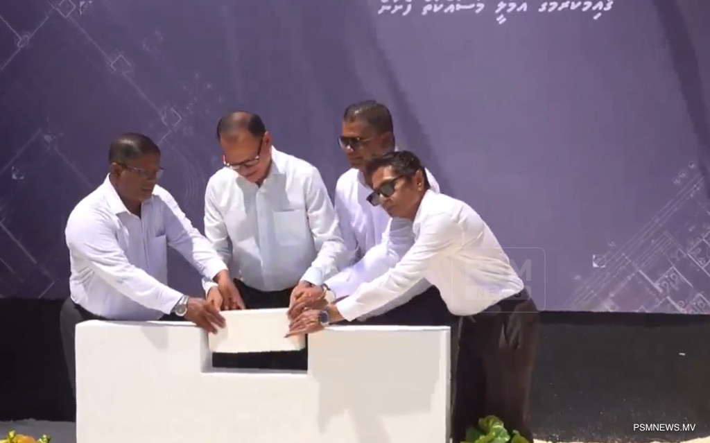 ހުޅުދޫ ފިޓްނަސް ސެންޓަރުގެ މަސައްކަތް އާރްޑީސީ އިން ފަށައިފި
