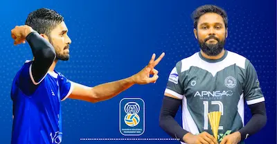 ނިލަންދޫ ރާވެރިޔާ ވޮލީ މުބާރާތް 2025: މުބާރާތުގެ ފުރަތަމަ މެޗުގައި ގެމަނަފުށި އަދި ބޮންބޮން ލެޖެންޑުން!