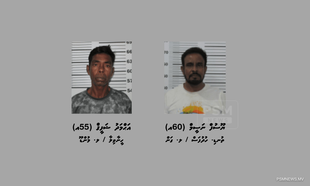 މަސްތުވާތަކެތީގެ މައްސަލައެއްގައި ލ ދަނބިދުއާއި ގަމުން ދެ މީހަކު ބަންދަށް