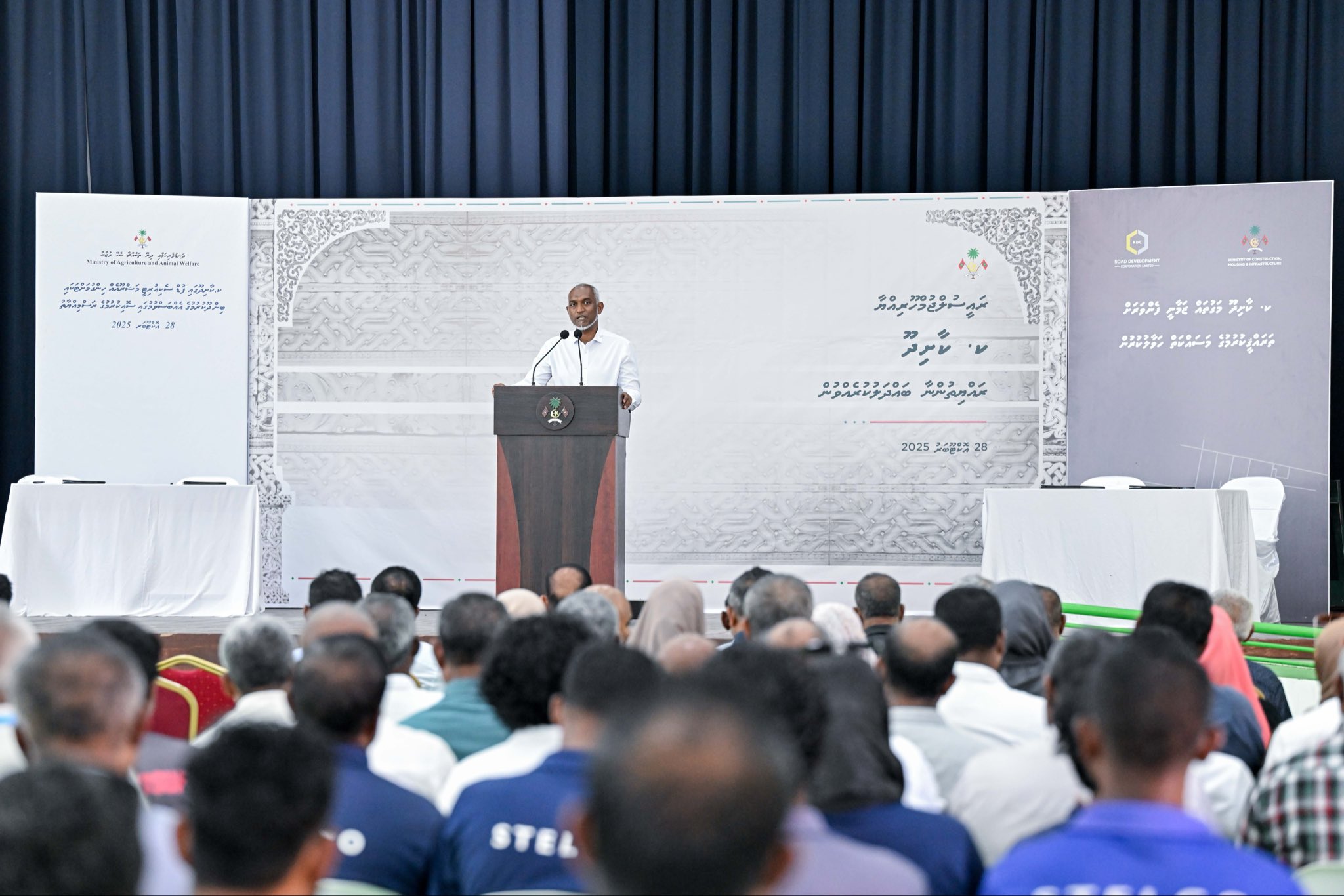 ކާށިދޫގެ ތަރައްޤީގައި ޙަޤީޤީ ކުލަޖައްސައިދީ، ރައްޔިތުން އެދޭގޮތަށް ކަންކަން ފުރިހަމަކޮށްދޭނަން: ރައީސް