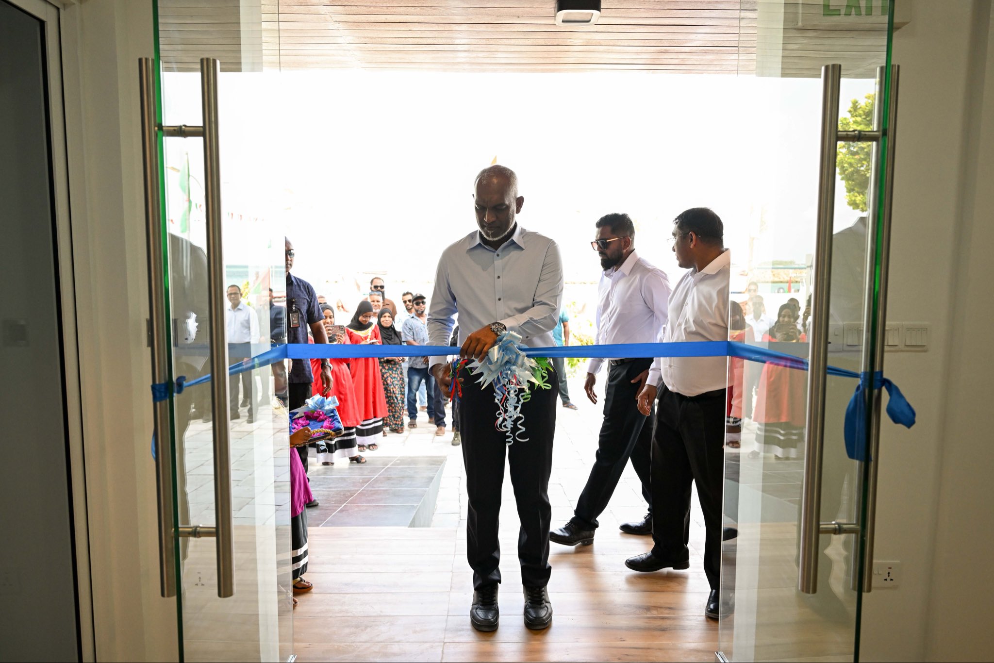 ޅ ހިންނަވަރު ފެނަކައިގެ އޮފީސް އިމާރާތް ރައީސް ހުޅުއްވައި ދެއްވައިފި