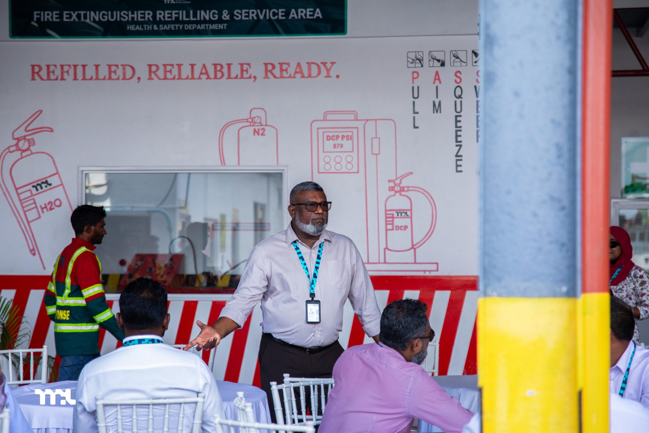 އެމްޕީއެލްގެ ‘ފަޔަރ އެކްސްޓިންގުޝަރސް ރީފިލިންގ’ ސެންޓަރގެ ޚިދުމަތް ރަސްމީކޮށް ފަށައިފި