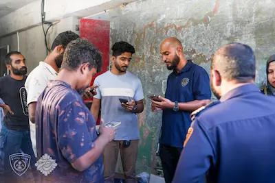 ހުޅުމާލޭގަ ގަވައިދާ ހިލާފަށް އުޅެމުންދިޔަ 14 ބިދޭސީން އިމިގްރޭޝަންގެ ބެލުމުގެ ދަށަށް!