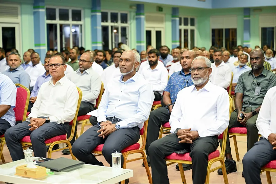 އައްޑޫގެ 3 އަވަށަށް މިހާރު ވަކި ބަޖެޓެއް ނޯވޭ، ކައުންސިލްތައް އުފެދިއްޖެނަމަ ވަކިވަކި ބަޖެޓް ލިބޭނެ: ރައީސް