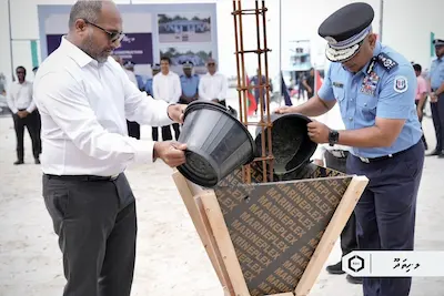 ލ. ހިތަދޫގައި ޤާއިމްކުރާ ފުލުހުންގެ މަރުކަޒުގެ ޢަމަލީ މަސައްކަތް ފަށައިފި