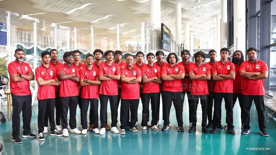 ރާއްޖޭގެ 17 އަހަރުންދަށުގެ ގައުމީ ހޭންޑްބޯޅަ ޓީމު ބަހްރެއިނަށް ފުރައިފި