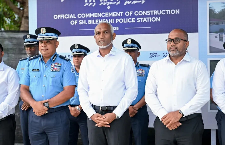 ބިލެތްފަހީގައި ފެނަކަ އިން އަޅާ ފުލުހުންގެ މަރުކަޒާއި ފިޓްނަސް ސެންޓަރުގެ އަމަލީ މަސައްކަތް ފަށައިފި