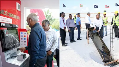 ފެންފުށީގައި ‘އާރްޑީސީ’ އިން ގާއިމުކުރާ ފުލުހުންގެ މަރުކަޒުގެ ބިންގާ އަޅައި، ބީއެމްއެލް އޭޓީއެމްގެ ޚިދުމަތް ފަށައިފި